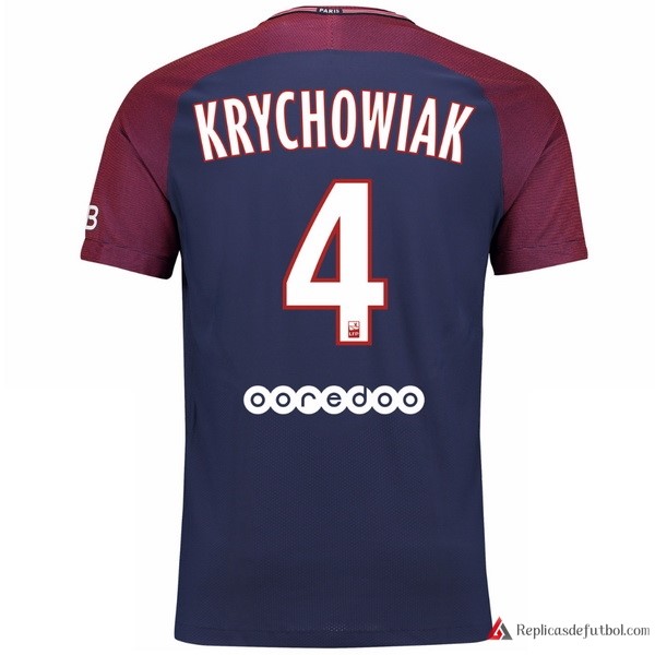 Camiseta Paris Saint Germain Primera equipación Krychowiak 2017-2018